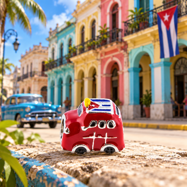 Charms macchina rossa alma cubana