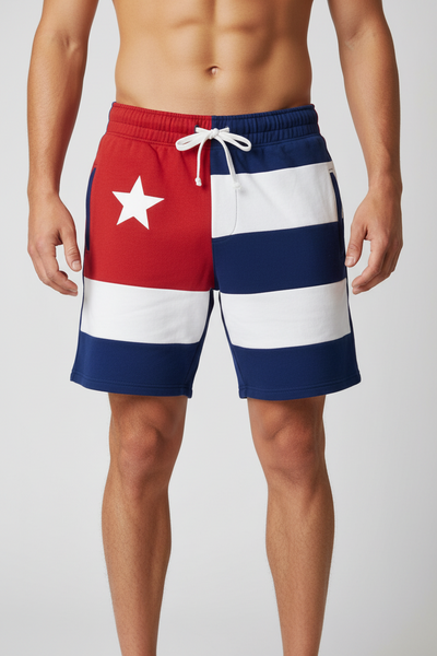PANTALONCINO UOMO ABEL BANDIERA CUBANA