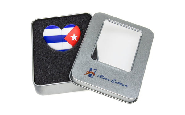 USB CUORE CUBA 16gb KINGSTON BANDIERA CUBANA